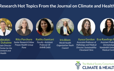 Research Hot Topics From the Journal on Climate and Health